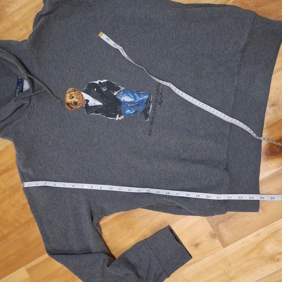 Tuxedo Polo Bear By Ralph Lauren Hoodie Mens Size Large Preppy Classic Casual - Picture 7 of 9